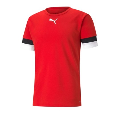 Koszulka piłkarska męska PUMA Teamrise Jersey czerwona XS
