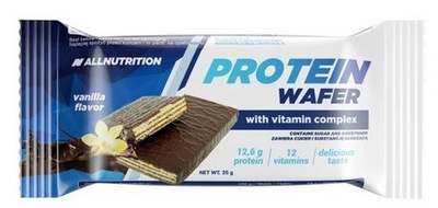 Baton protein wafer Allnutrition batony 35 g smak waniliowy