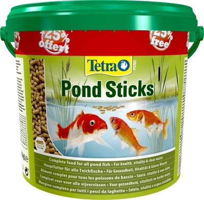 Tetra Pond Sticks Promo 5L 25% Gratis Pokarm dla ryb stawowych