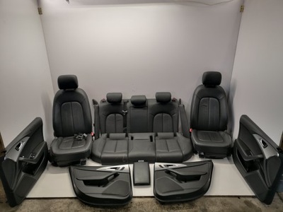 Audi a6 c7 sedan сиденья заднее сиденье обшивки фото №1