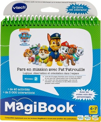 VTech - MagiBook Paw Patrol, książka edukacyjna dl