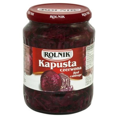 Kapusta czerwona Rolnik 680g