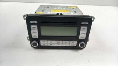 Vw радіо cd rcd500 golf v plus passat b6 eos фото №1