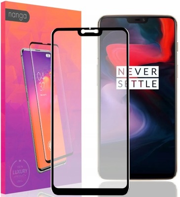 SZKŁO HARTOWANE OCHRONNE PEŁNE DO OnePlus 6