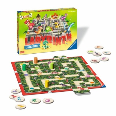 RAVENSBURGER GRA RODZINNA LABIRYNT JUNIOR DINO