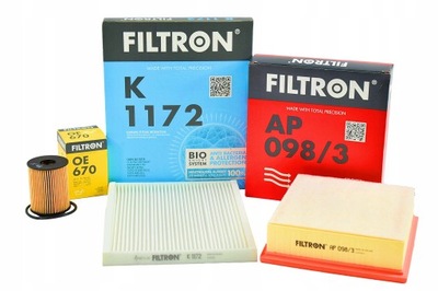 FILTRON КОМПЛЕКТ ФІЛЬТРІВ GRANDE PUNTO 1.4 T