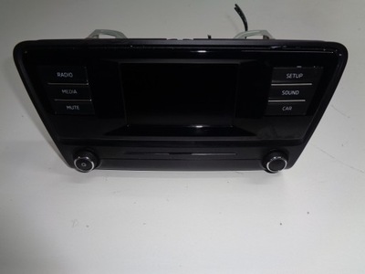 Skoda octavia iii 5e0 радио дисплей экран 5e0035867a фото №1