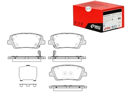 REMSA ZAPATAS DE FRENADO KIA SORENTO 3 2.2 CRDI  