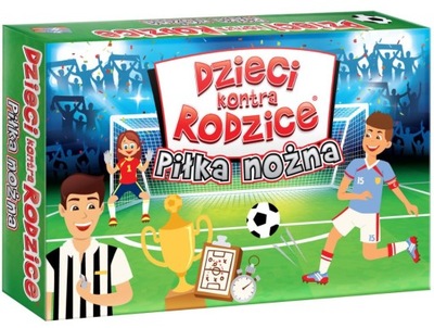 Dzieci kontra Rodzice. Piłka nożna. Gra rodzinna