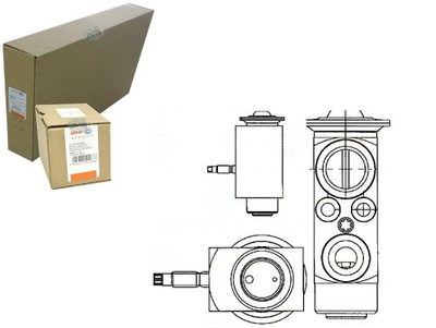 VÁLVULA DE EXPANSIÓN DE ACONDICIONADOR VOLVO V70 XC70 06- LA  