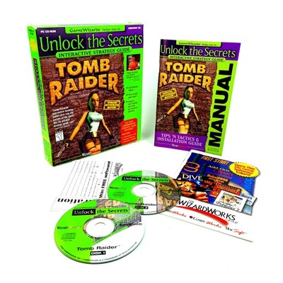 UNLOCK THE SECRETS TOMB RAIDER 1 I PC BIG BOX