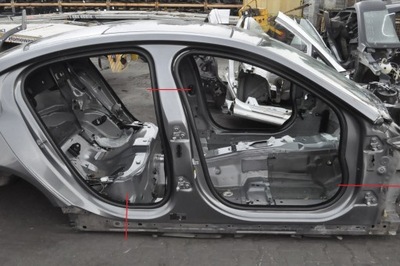 Jaguar xe блок двигуна поріг правий фото №1