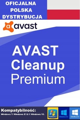 Avast CleanUp Premium PL 1PC /1Rok