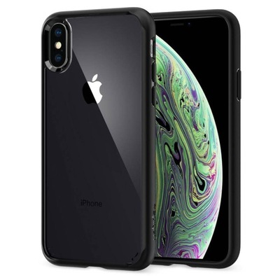 Etui do iPhone XS, iPhone X Spigen czarny