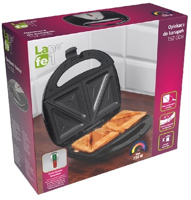 Opiekacz LAFE TSZ008 do kanapek tostów grzanek