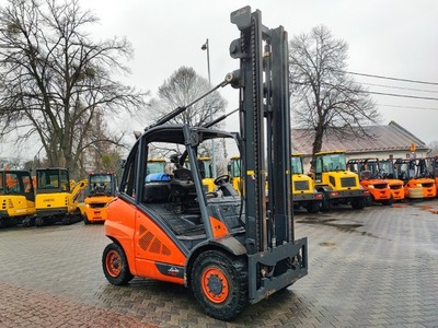 wózek widłowy Linde H50T-02 LPG 5 t duplex 5 m | 2015