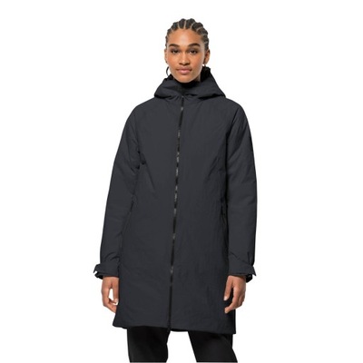 Damska parka puchowa z kapturem Jack Wolfskin PERGAMON PARKA XL