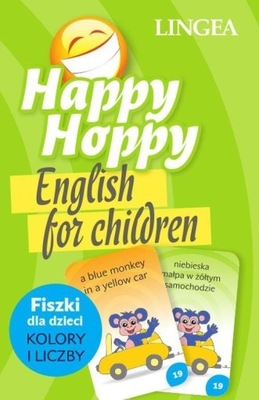 Happy Hoppy English for Children. Fiszki dla dzieci (kolory i liczby)