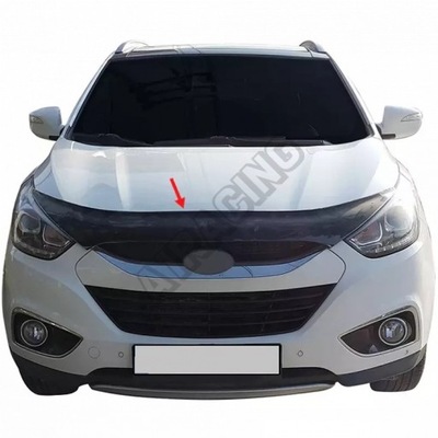 Дефлектор капот передней hyundai ix35 2010-17 фото №1