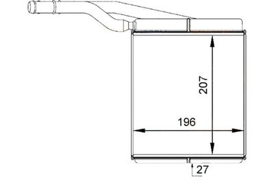 Hella обігрівач ford focus/transit фото №1