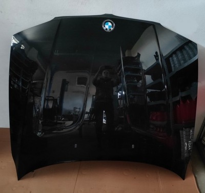 Bmw x3 e83 lift капот black sapphire фото №1