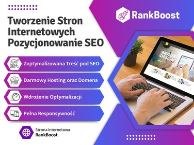 STRONA INTERNETOWA WWW WORDPRESS, SEO, SSL, HOSTING, ONEPAGE