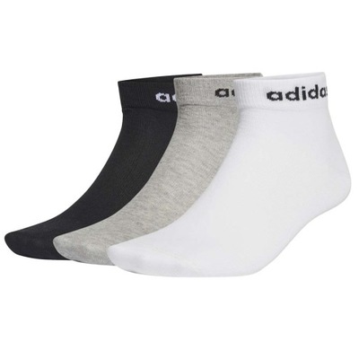 ADIDAS SKARPETY ŚREDNIE ANKLE r.46-48 3PAK GE6179