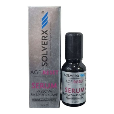 Solverx Age Reset Serum Przeciwzmarszczkowe 15ml