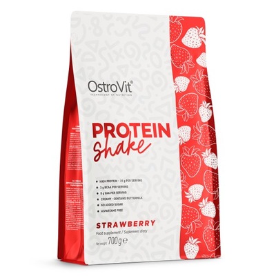 OstroVit Protein Shake 700g truskawkowy