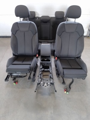 Audi q5 ii 80a сиденья заднее сиденье туннель салон середина фото №1