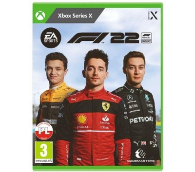 Gra F1 22 na Xbox Series X