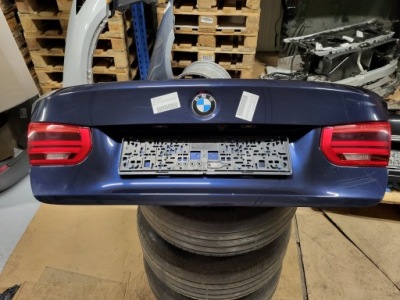 Крышка багажника задняя bmw 3 f30 sedan комплектная камера фото №1