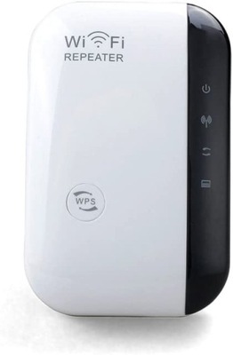 Wzmacniacz sygnału Wifi 802.11N WPS 300 Mbps