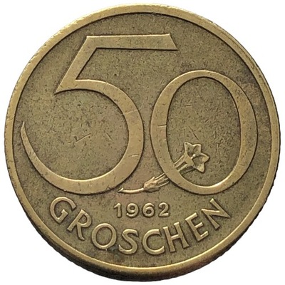 83687. Austria - 50 groszy - 1962r.