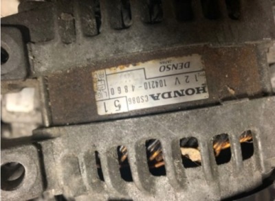 Civic viii ufo 2.2 ctdi 06r генератор 104210-4860 фото №1