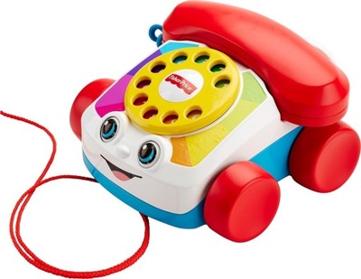 Telefon dla dzieci Fisher-Price ze sznurkiem do ciagnięcia