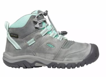 KEEN Ridge Flex Mid WP buty trekkingowe skórzane damskie szare 37
