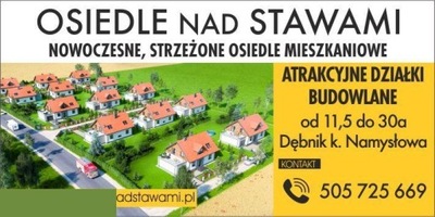 Atrakcyjne działki budowlane - Dębnik /Namysłów