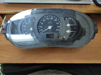 7700410442c счетчик приборы renault clio ii 1.4 8v фото №1