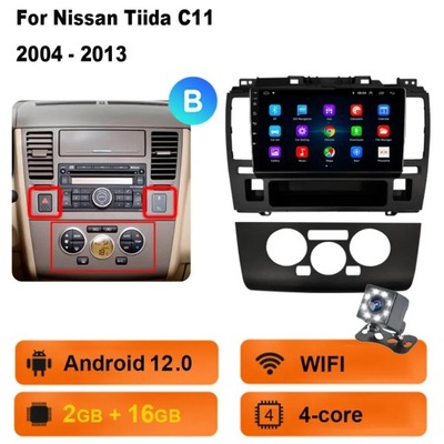 NAVEGACIÓN GPS DSP RADIO DE AUTOMÓVIL CON ANDROIDEM PARA NISSAN TIIDA C11 2004-2013 CARPLAY  