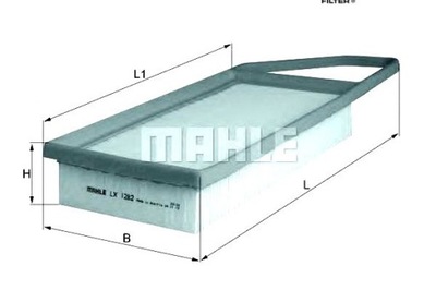 Knecht фильтр воздуха citroen c1 c2 c2 enterprise фото №1