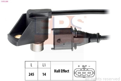 SENSOR POSITION SHAFT CRANKSHAFT OPEL 1-953-286  