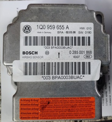 Датчик подушка безопасности vw eos 05- bez crash фото №1