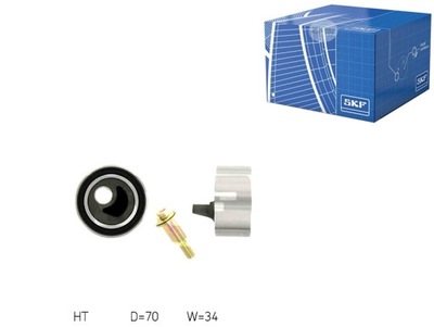 Натягувач ролик ремінь розподільного валу [skf] фото №1