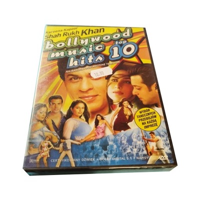 BOLLYWOOD MUSIC HITS TELEDYSKI DVD NOWA FOLIA