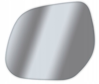 Mitsubishi outlander ii asx вкладыш зеркало pł левая фото №1