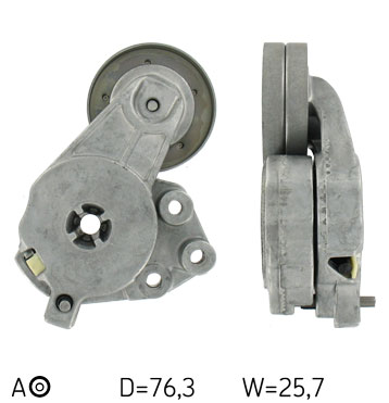 SKF TENSOR CORREA WIELOROWK. VW 1,4TSI  