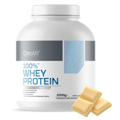 Ostrovit Whey Protein 2000g biała czekolada