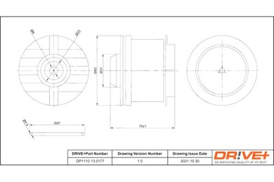 DRIVE+ ФИЛЬТР ТОПЛИВА FIAT ДИЗЕЛЬ 2.4 16- FULLBA CK