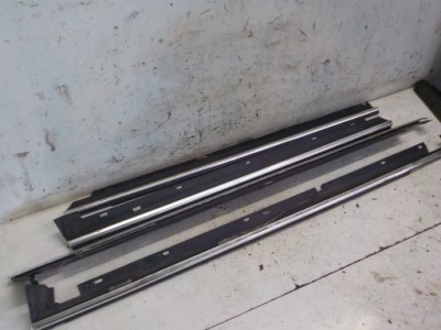 Audi a4 b5 молдинг ущільнювач хром фото №1